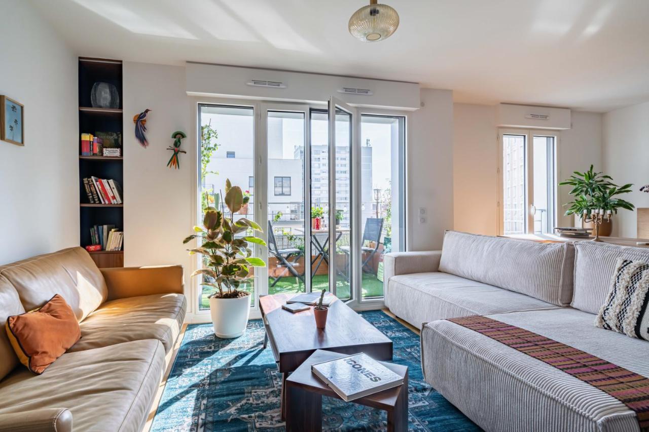 Stunning Apartment With Balcony To Visit Paris 勒瓦卢瓦-佩雷 外观 照片